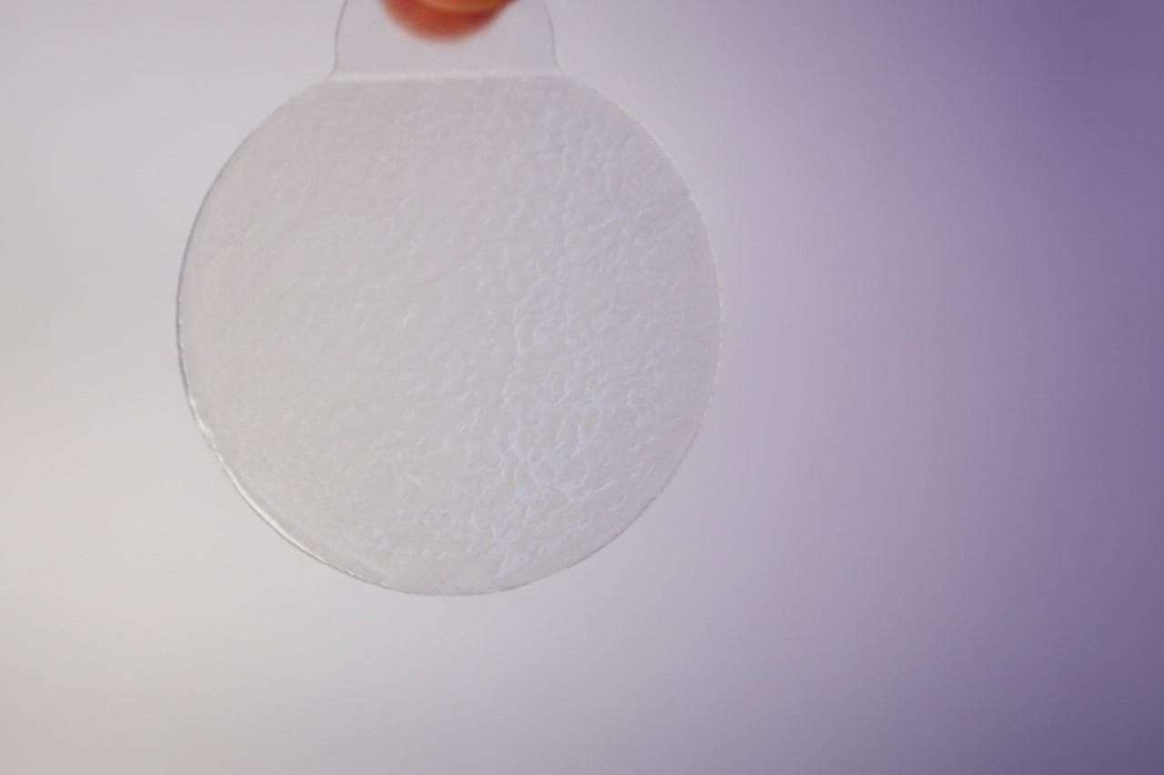 OKO hydrogel eye shield, the better material than tape